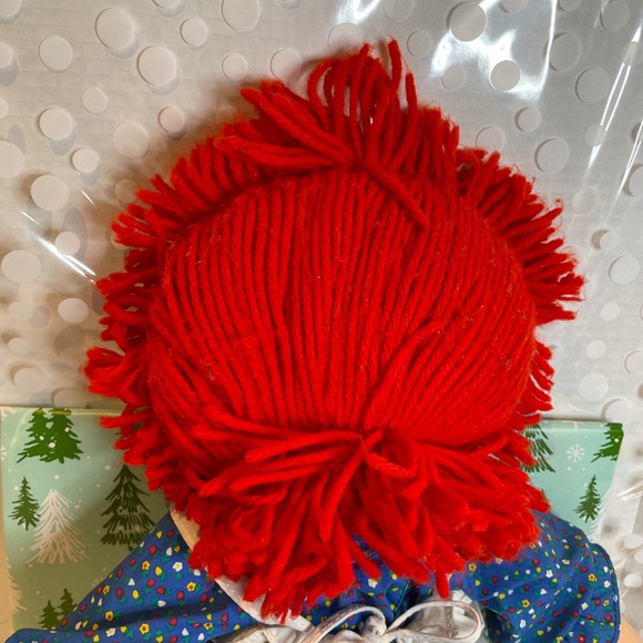 Vintage Playskool large Raggedy Ann Cloth 🧶Yarn Doll - Picture 4 of 9